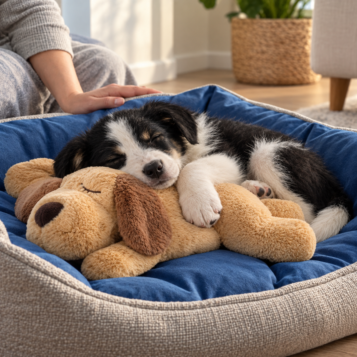 Peluche con latido que calma a tu perro