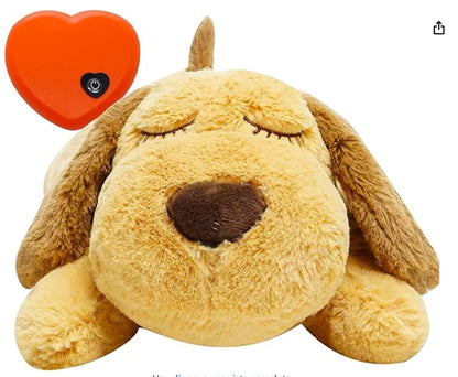 Peluche con latido que calma a tu perro